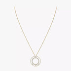 [Loco ]Move Romane Long Pave_-Set Diamond Necklace