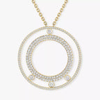 [Loco ]Move Romane Long Pave_-Set Diamond Necklace