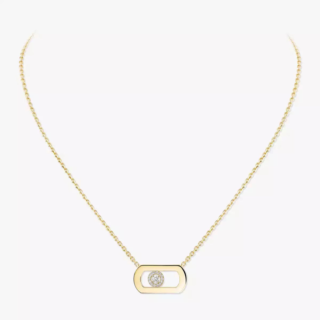 [Loco ]So Move Diamond Necklace in Gold