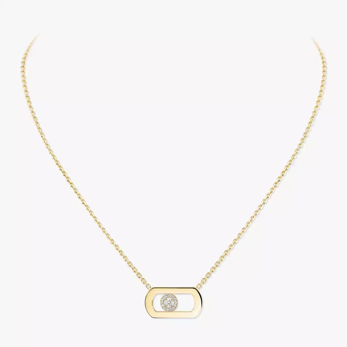 [Loco ]So Move Diamond Necklace in Gold