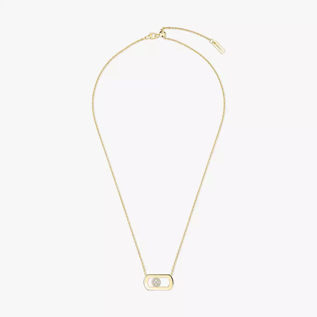 [Loco ]So Move Diamond Necklace in Gold