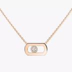 [Loco ]So Move Diamond Necklace in Gold