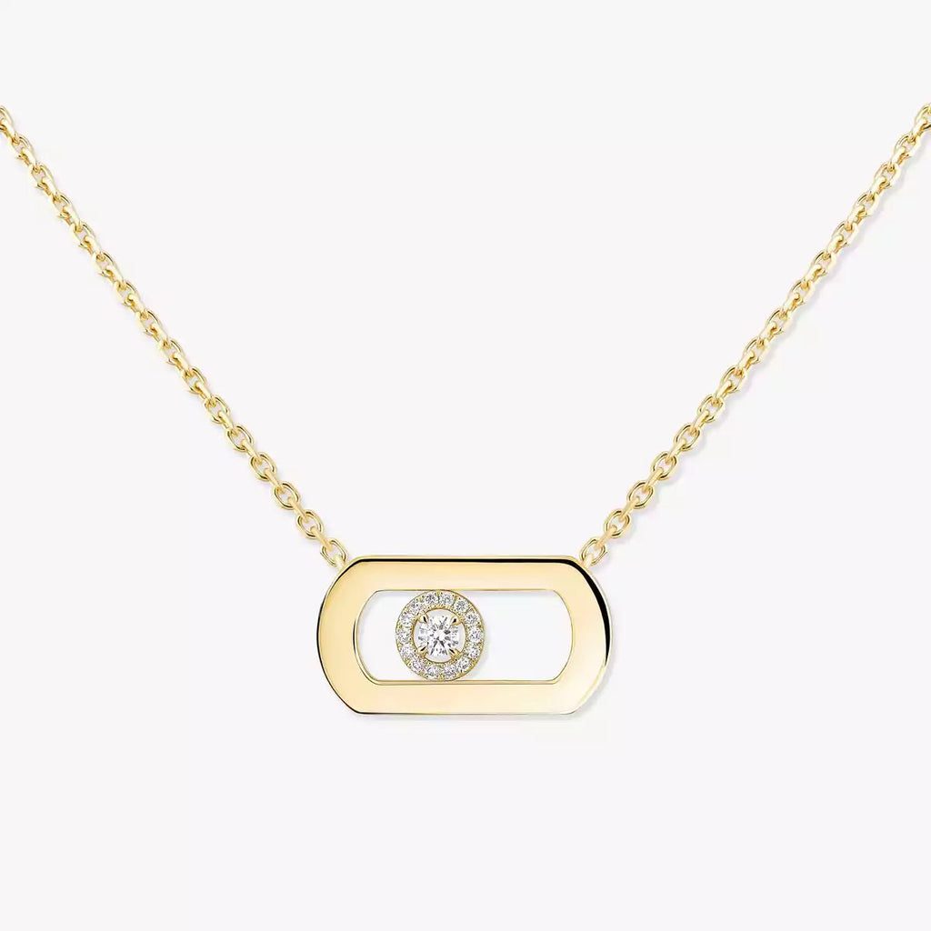 [Loco ]So Move Diamond Necklace in Gold