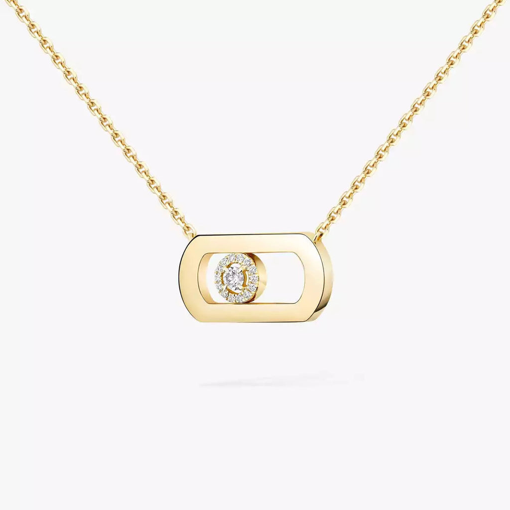 [Loco ]So Move Diamond Necklace in Gold