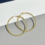 [Loco JURI] SMOOTH BEAD STUD EARRINGS