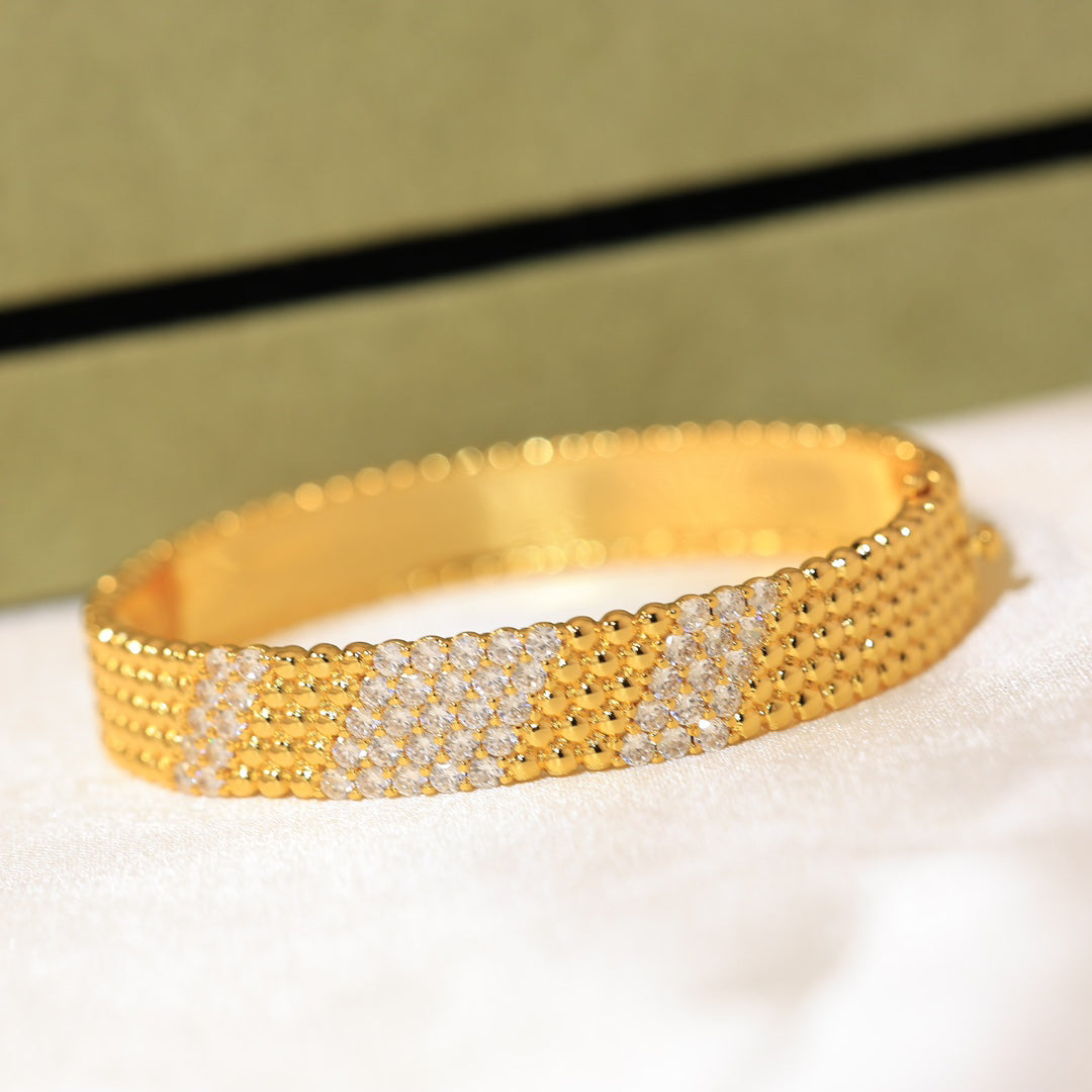[Loco JURI]  FIVE-ROW DIAMOND BRACELET