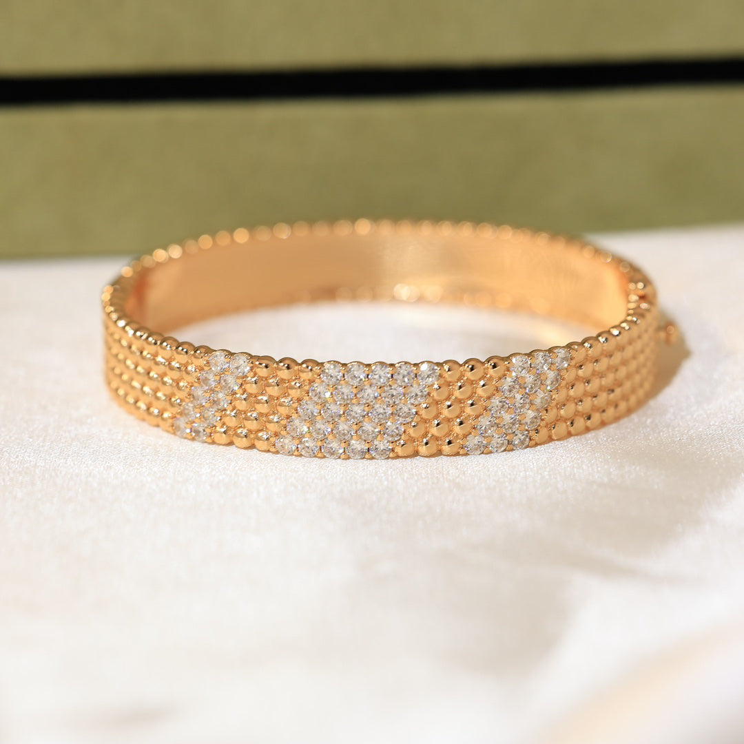 [Loco JURI]  FIVE-ROW DIAMOND BRACELET