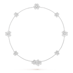 ¡®Loco¡¯FRIVOLE SILVER 9 FLOWERS NECKLACE