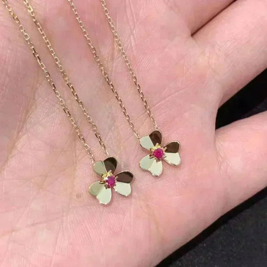 ¡®Loco¡¯FRIVOLE GOLD FLOWER NECKLACE
