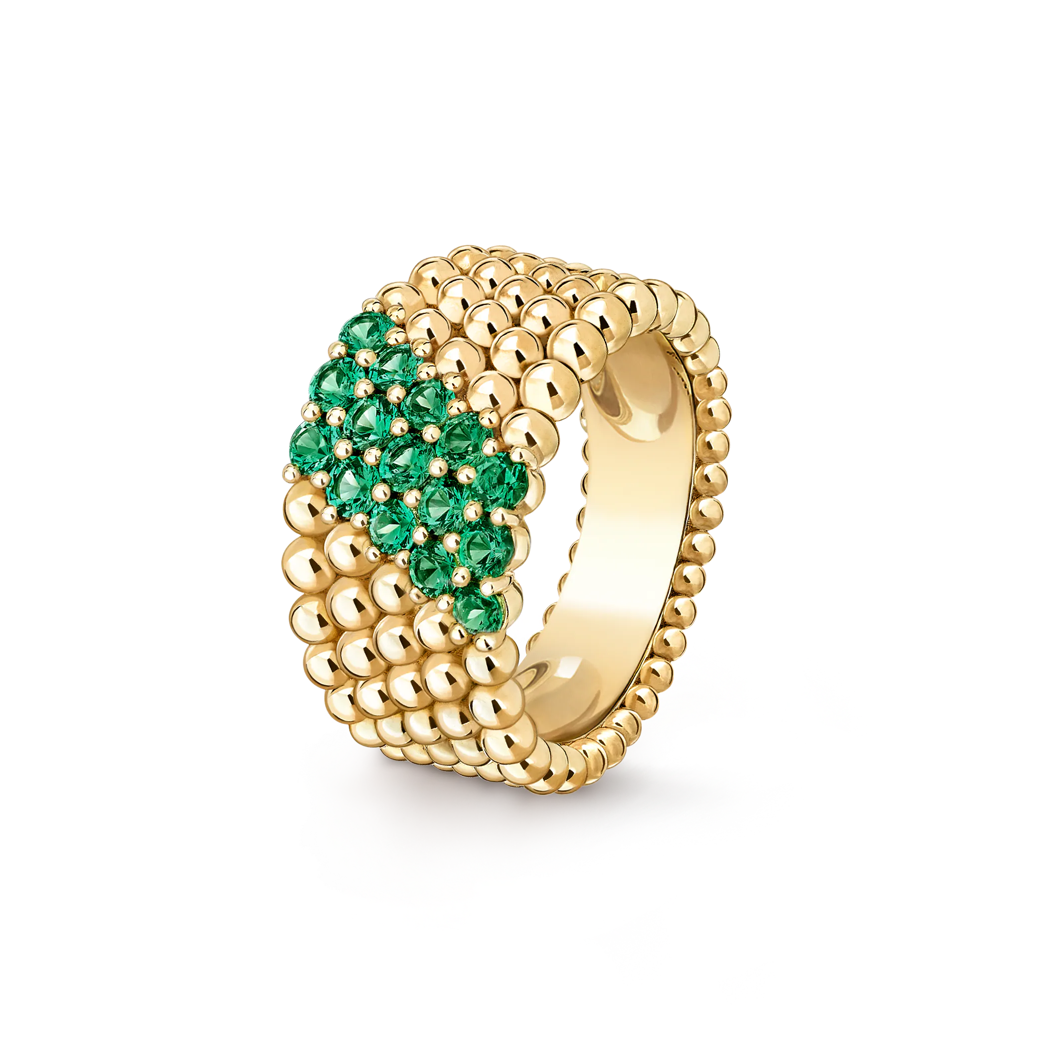 [Loco ]  PERLEE DIAMOND RING, 5ロウ ダイヤモンド-セット デザイン